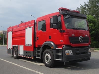 陕汽德龙8m³泡沫消防车